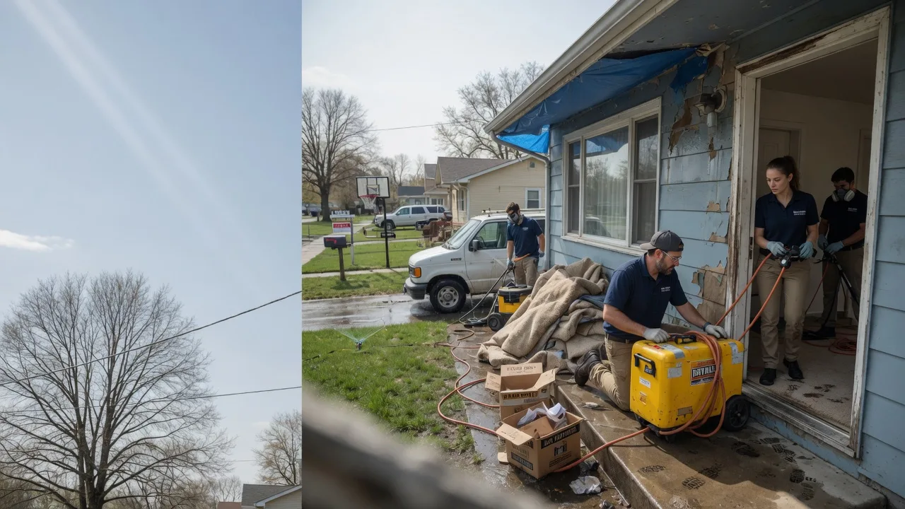 Basement Flood Cleanup in Newport, VA near me